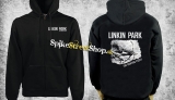 LINKIN PARK - The Hunting Party Paint Version - čierna pánska mikina na zips