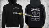 MOTORHEAD - Jack Daniels Logo - čierna pánska mikina na zips