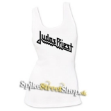 JUDAS PRIEST - Logo - Ladies Vest Top - biele