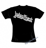 JUDAS PRIEST - Logo - čierne dámske tričko