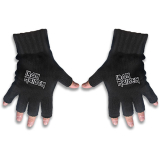 IRON MAIDEN - Logo - čierne rukavice bez prstov