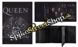 QUEEN - Crest Logo & Band - peňaženka