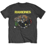 RAMONES - Road to Ruin - sivé pánske tričko