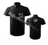 Košeľa KORN - Issues - čierna s krátkymi rukávmi (-30%=Výpredaj)