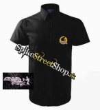 Košeľa LINKIN PARK - Silver Logo - čierna s krátkymi rukávmi (-30%=Výpredaj)