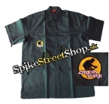 Košeľa LINKIN PARK - zelená s krátkymi rukávmi (-30%=Výpredaj)