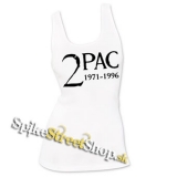 2 PAC - 1971-1996 - Ladies Vest Top - biele