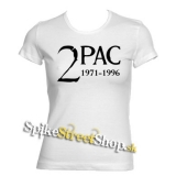 2 PAC - 1971-1996 - biele dámske tričko