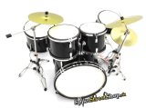 Miniatúrna bicia zostava METALLICA - PEARL BROKEN GLASS BLACK