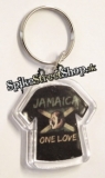Kľúčenka ONE LOVE JAMAICA - (mini tričko) (Výpredaj)