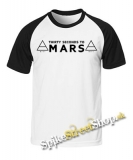 30 SECONDS TO MARS - Logo - dvojfarebné pánske tričko