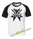 ACCEPT - Black Sign - dvojfarebné pánske tričko