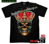 FANTASY MOTIVES - King Of Death - čierne pánske 3D tričko