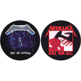 METALLICA - Kill 'em all / Ride the Lightning - slipmat sada