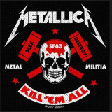 METALLICA - Metal Militia - nášivka