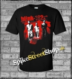 BLINK 182 - Red Band - čierne pánske tričko