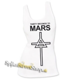 30 SECONDS TO MARS - Monolith - Ladies Vest Top - biele