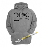 2 PAC - 1971-1996 - šedá pánska mikina