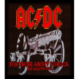 AC/DC - For Those About to Rock - nášivka