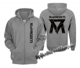 MARMOZETS - Smashed Logo - šedá pánska mikina na zips