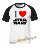 I LOVE STAR WARS - dvojfarebné pánske tričko