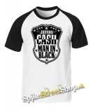 JOHNNY CASH - Man In Black - dvojfarebné pánske tričko