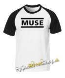 MUSE - Logo - dvojfarebné pánske tričko
