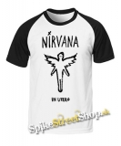 NIRVANA - In Utero - dvojfarebné pánske tričko