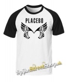 PLACEBO - Wings Logo - dvojfarebné pánske tričko