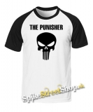 PUNISHER - Logo & Lebka - dvojfarebné pánske tričko