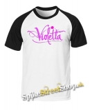 VIOLETTA - Logo - dvojfarebné pánske tričko