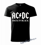 AC/DC - Back In Black - čierne detské tričko