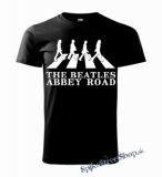BEATLES - Abbey Road Silhouette - čierne detské tričko