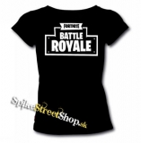 FORTNITE BATTLE ROYALE - čierne dámske tričko