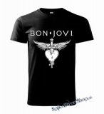 BON JOVI - Heart - čierne detské tričko