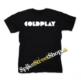 COLDPLAY - Logo - čierne detské tričko