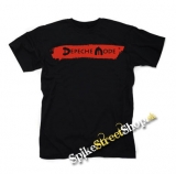 DEPECHE MODE - Logo Red Spirit - čierne detské tričko