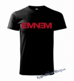 EMINEM - Red Logo - čierne detské tričko