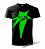 I SEE STARS - Green Star - čierne detské tričko