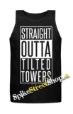 FORTNITE - Straight Outta Tilted Towers - Mens Vest Tank Top - čierne
