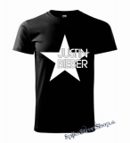 JUSTIN BIEBER - Star - čierne detské tričko