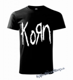 KORN - Official Logo - čierne detské tričko