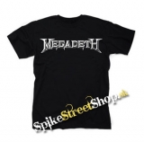MEGADETH - Logo - čierne detské tričko