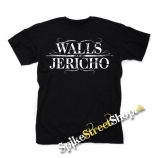 WALLS OF JERICHO - Logo - čierne detské tričko