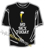 NO SEX TODAY - čierne detské tričko