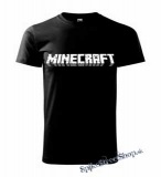 MINECRAFT - čierne detské tričko