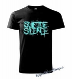 SUICIDE SILENCE - Turquoise Logo - čierne detské tričko
