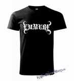 EMMURE - Logo - čierne detské tričko