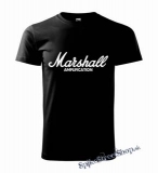 MARSHALL - čierne detské tričko