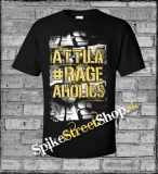 ATTILA - Rageaholics - čierne detské tričko